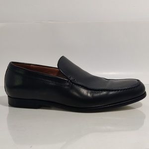 Allen Edmonds Rialto Italian Handcrafted Loafers Black Leather Moc Toe Men’s 9 D